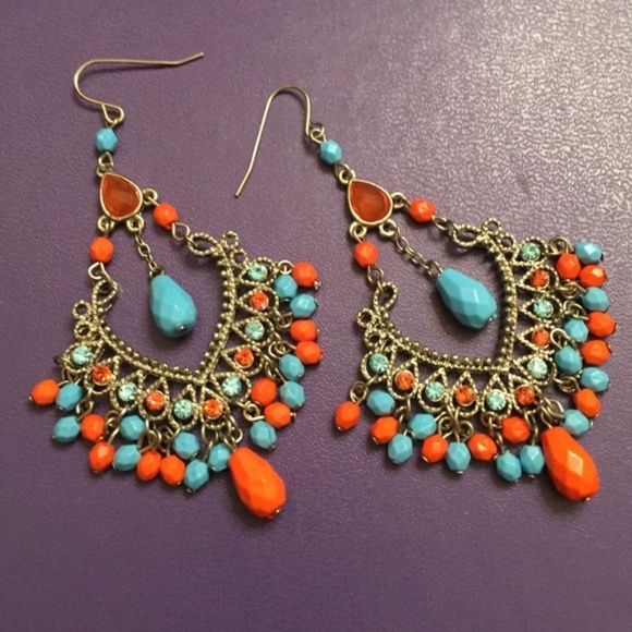 Jewelry - *SOLD* Boho chandelier earrings